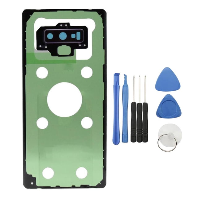 Tachiuwa Battery Cover Panel Rear Case w/ Camera Cover Lens for Galaxy Note9 N960