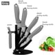 thumbnail image 2 of Cuchillos de Cerámica con Bloque, Juego de Cuchillos de Cocina de 3", 4", 5" y 6" Pulgadas con Pelador, Cuchillo de Pelar de Frutas con Tapas, 2 of 4