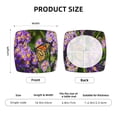 thumbnail image 5 of Rocae butterflies and Gardens for Elegant, Soft and Comfortable Square Cushion Cover,16.9" x 16.9", Machine Washable-Two Pieces, 5 of 7