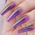 thumbnail image 2 of CNKOO Holographic Color Changing Nail Polish 10ml Long Lasting No Bake Quick Dry Professional Manicure Polish Multi Angle Shifting Shimmer Effect Non Fading Chip Resistant Easy Applicatio, 2 of 4