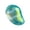 Blue#01, variant on Creative Mango Silhouette Squishy Fidget Toys for Adults Soft Sensory Gadget Textured Fruit Shape Profile Office Desk Accessory Flexible Pressure Relief Tool 1 Pack