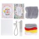 thumbnail image 2 of Needle Felting Kit Wool Felting Supplies Cute Animal Plush Doll DIY Making Material113# Energy Angel and Demon, 2 of 4