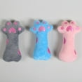 thumbnail image 5 of Fairnull Cat Plush Toy Built-in Sound Paper Cute Paw Shape PP Cotton Fully Filled Relieve Boredom Emotional Comfort Bite Resistant Catnip Molar Cat Toy Pet Accessories, 5 of 10