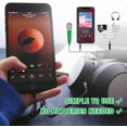 thumbnail image 3 of HAHDAXIA Mini Microphone,Portable Vocal Tiny Microphone, Asmr Microphone,Phone Microphone, Mini Karaoke Microphone for Voice Recording Chatting and Singing On iPhone,Android,Laptop Notebook（, 3 of 7