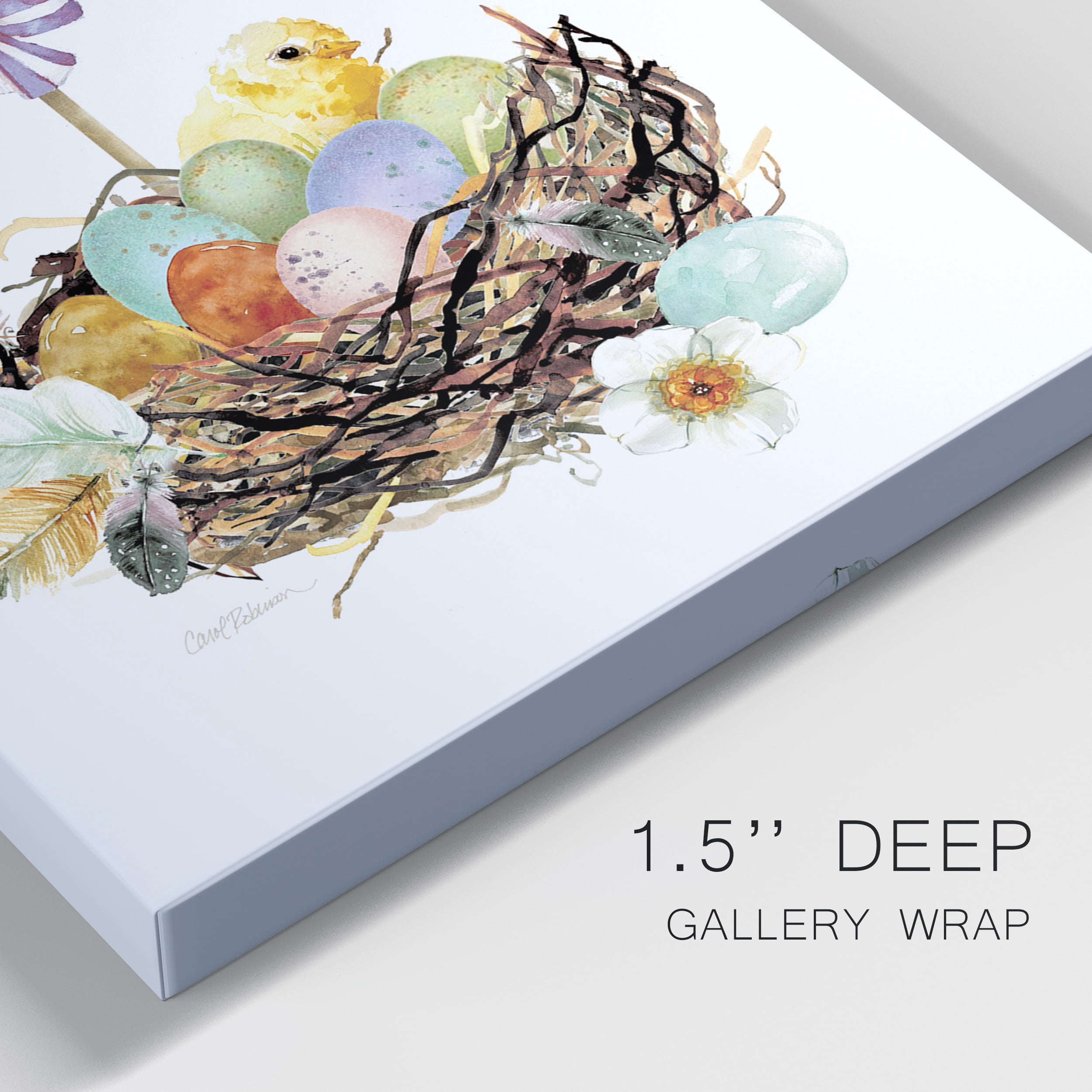 Bunny Hop Premium Gallery Wrapped Canvas - Ready to Hang - Set of 2 - 40 x 60 Each