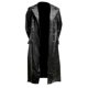 thumbnail image 3 of Faux Leather Long Coat Men Trench Coat Streetwear Faux Leather Men's for Men, New 26s, 3 of 5
