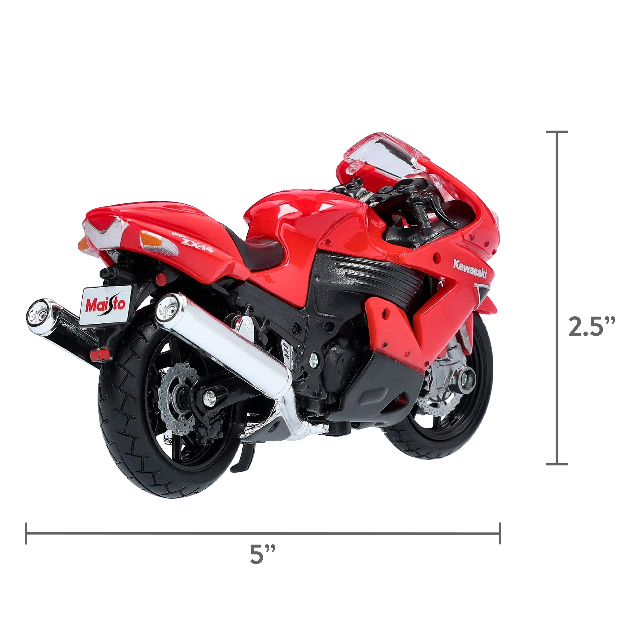 Adventure Force 2-Wheeler 1:18 Replica Motorcycle (Style May Vary)