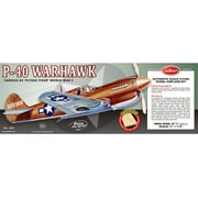 Guillow's Balsa Wood Model Airplane Kit, WW II Curtis P-40 Warhawk  GUI-405