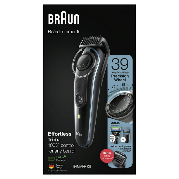 Responsible person In fact Skepticism Braun BT5240 Mens Rechargeable Beard Trimmer and Hair Clipper - Walmart.com