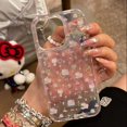 thumbnail image 3 of Sanrio Hello Kitty Kawaii Cartoon Phone Case For iPhone 15 14 13 12 11 Pro Max XR XS MAX 7 8 Plus Y2K Girl Anti Fall Back Cover advanced, 3 of 6