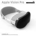 thumbnail image 1 of For Vision Pro Clear Case, Protective Case for Vision Pro VR Headset, TPU Translucent for Apple Vision Pro Bumpers Protective Cover, 1 of 1