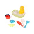 thumbnail image 2 of Juego de Juguetes de Playa, Barco Pirata para Niños Pequeños, Juego de Juguetes de Arena para Niñas, 7 Pzas para +3 Años, 2 of 3