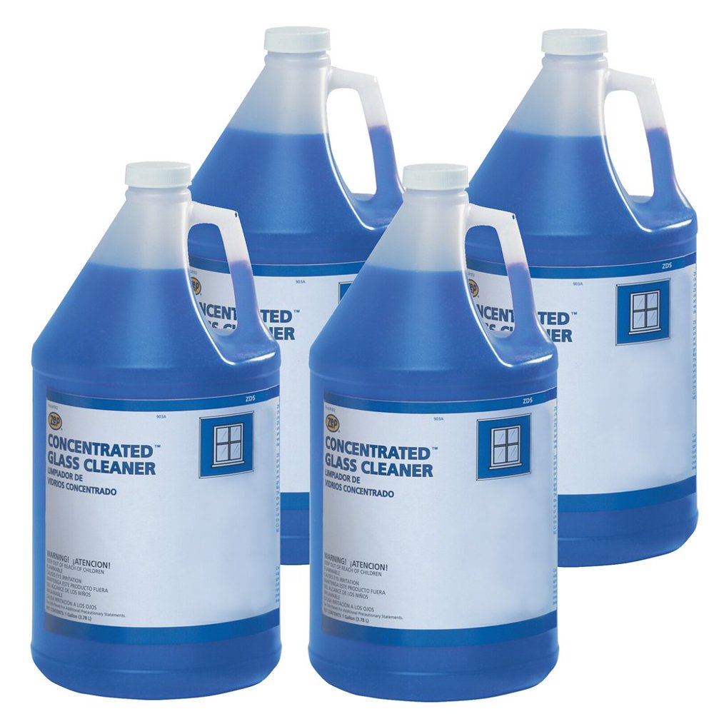 Zep Concentrated Glass Cleaner 1 Gal 105225 (Case of 4)