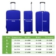 thumbnail image 2 of Uxcell Luggage Cover Protector for Travel and Business Trips with Elastic Design for Travel Business 19-21 inch Blue, 2 of 7