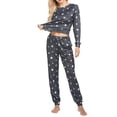 thumbnail image 5 of KISSGAL Jogger Pajama Set Long Sleeve Sleepwear Soft Pj Set Comfy Lounge Set Nightwear with Pockets, 5 of 6