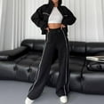 thumbnail image 5 of Women'S Sweatsuits Two Piece Sweatshirt Jogger Pants Loungewear Sets Womens Fall Travel Essentials for Women, 5 of 7