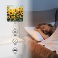 thumbnail image 4 of 12 Inch Wall Clock Battery Operated Silent Clock Decorative for Office, Kitchen, Outdoor, Living Room，Oil Painting Landscape Sunflowers Exquisite Drawings, 4 of 4