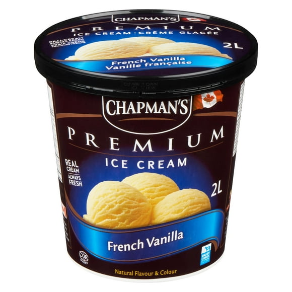 Chapman's Premium French Vanilla Ice Cream, 2L