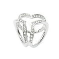 thumbnail image 2 of SmartBy Fashion Women Tri-circle Scarf Buckle Brooch Ring Shawl Clip Jewelry Accessories, 2 of 7