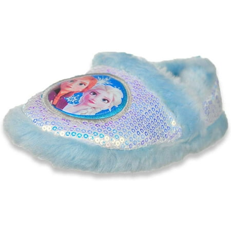 

Josmo Girls Dual Sizes Frozen Slippers Kids Light Blue 5/6 M US