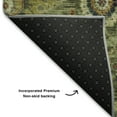 thumbnail image 5 of Addison Rugs Mayfield Premium Machine Washable Traditional Global Aloe Rectangle Rug, 9' x 12', 5 of 7