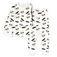 thumbnail image 4 of Miaoju Halloween Pajamas for Top Graphic Print Top and Pant Sleepwear with Pockets Trendy Homewear Set Colouring Pajama Sets 2-Piece Sleepwear Pjs for, 4 of 4