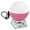 Pink, variant on Multifunctional Video Glass Ball Art Glass Ball Lamp Spherical Display Video Sound Game Screen for Birthday