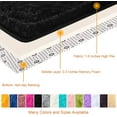 thumbnail image 6 of Softlife Super Soft Shaggy Area Rugs For Living Room Fluffy Carpets For Bedroom Home Decor,5.3'X7.5',Black, 6 of 7