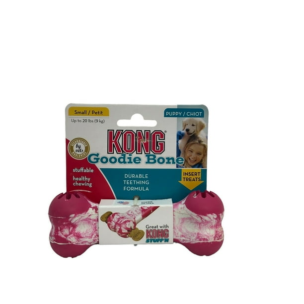 Juguete para Perro Cachorro Kong Goodie Bone Rellenable Chico Bodega Aurrera en linea