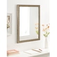 thumbnail image 6 of Kate and Laurel Johann Traditional Rectangle Wall Mirror, 18 x 24, Antique Gold, Vintage Ornate Bathroom Vanity Mirror with Embossed Frame and Textured Finish, 6 of 7