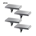 thumbnail image 4 of Xingzhi 4PCS Christmas Stocking Holder For Mantle Stocking Holder Holder SILVER, 4 of 6