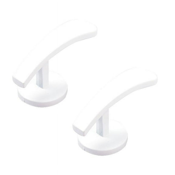 Metal Curtain Holdback Hanger Tie Back Wall Hooks 1 Pair Clothes Hangers