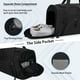 thumbnail image 2 of Bolsa de viaje para gimnasio Dakuly, impermeable, 40 L, con compartimento para zapatos, color negro, 2 of 6