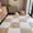 D, variant on 12 Pcs Plush Interlocking Carpet Tiles, Anti Slip EVA Foam Jigsaw Floor Tiles, for Home Kids Room Playroom, 11.8in*11.8in
