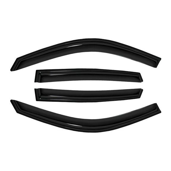KT Parts 4PCS Window Rain Guards Deflectors Window Visor 94963