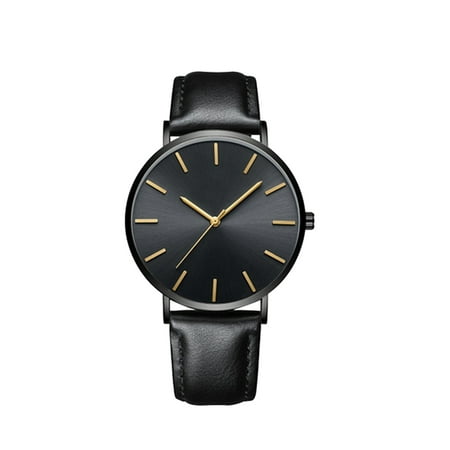 6.5mm Ultra-Thin Waterproof Fashion Couples Watches Simple Business Leisure Men and Women General Quartz