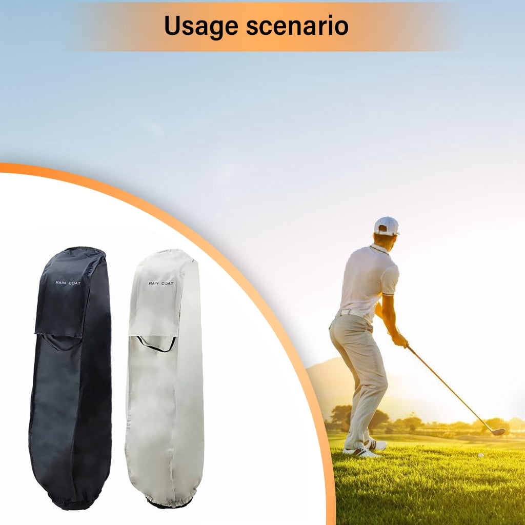 Waterproofs Golfs Bag Hood Dust Cover Protection Cover for Golfs Club Bag&Golfs Cart
