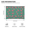 thumbnail image 4 of Haiem Watermelon Music Lover Merch Makeup Bag, Cosmetic Bag,Singer Fans Cosmetic Bag, Portable Stationary Storage Organizer, Travel Makeup Bag, 4 of 8