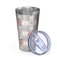 thumbnail image 2 of 16oz Tumblers Pioneer Flower Floral Print Pattern Stainless Steel Vacuum Insulated Double Wall Travel Tumbler Cups Mug with Lid and Straw,Cleaning Brush for Coffee,Tea, 2 of 4