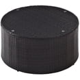 thumbnail image 1 of Crosley Furniture Catalina 32" Wicker / Rattan Patio Coffee Table in Brown, 1 of 3