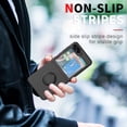 thumbnail image 5 of for Samsung Galaxy Z Flip5 5G 2023 Case,Slim Liquid Silicone Couple Ring Kickstand Soft Anti-Scratch Microfiber Lining Protection Bumper Case for Galaxy Z Flip5 (Black), 5 of 8