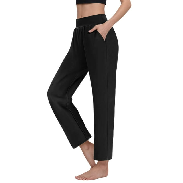 Pantalon Droit Décontracté pour Femmes Confortable pour Usage Quotidien Printemps Été Automne Style Polyvalent