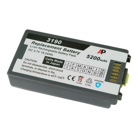 Artisan Power Replacement Battery Compatible with Motorola/Symbol MC3100 & MC3190 Scanners. 5200 mAh Extended Capacity