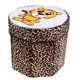 thumbnail image 1 of Taburete otomano plegable Caja de almacenamiento Reposapiés Silla de camping Contenedor de ropa Lugar kusrkot Taburete de la silla plegable, 1 of 8