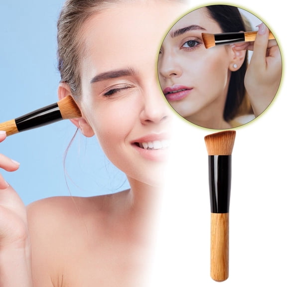 Makeup Brush Foundation Brush for Application and Blending Techniques in Beauty Routine
