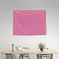 thumbnail image 2 of Kdxio Pink Gingham Wall Hanging Tapestries Banner For Bedroom College Dorm Home Living Room Party Decor 29X37 In, 2 of 8