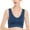 Blue, variant on asdoklhq Bras for Women Womens Plus Size Clearance $5,Women Seamless Sports Bra Wirefree Yoga Bra with Removable Pads