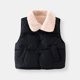thumbnail image 2 of Gibobby Chaqueta de Forro Polar para bebés niñosBebé Niños Otoño Invierno Chaqueta Sin Mangas Zip UP Niños Abrigo Ropa Outwear(Negro, 5-6 Años), 2 of 3