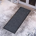 thumbnail image 6 of Ottomanson Waterproof Front Door Mat 24" x 70" Non-Slip Indoor Outdoor Doormat, Entryway Runner, Anthracite, 6 of 10