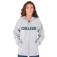 thumbnail image 3 of Animal House Faber College Frat Party Zip Up Hoodie Men's Women's Brisco Brands 2X, 3 of 6